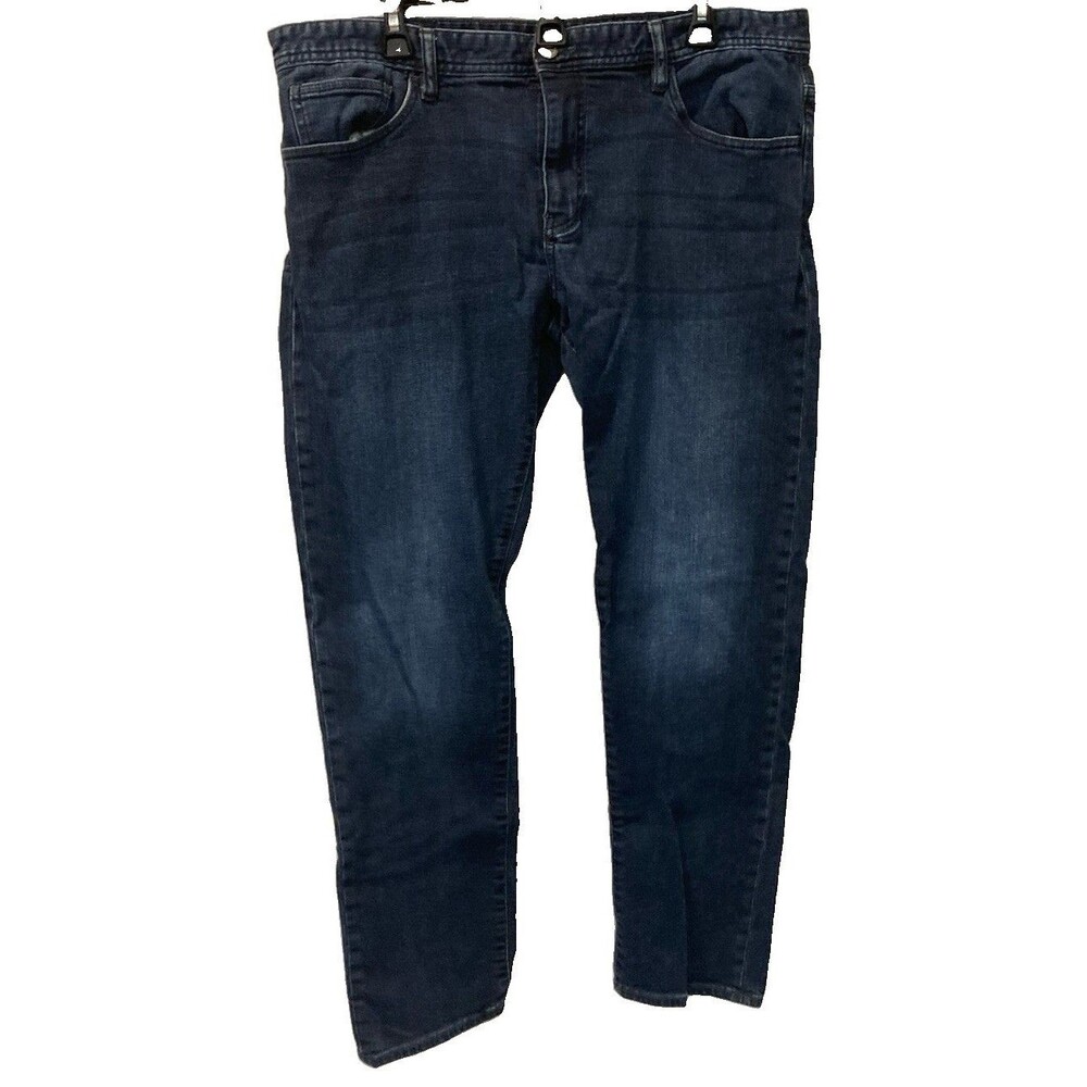 Men's Armani Exchange J14 Skinny Jeans Dark Wash Blue Size 38x30